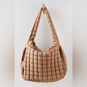 Free People Quilted Tan Women's Bag
